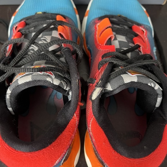 NIKE PG 6 NRG HOT WHEELS BASKETBALL SHOES‎ MENS 8 BLUE ORANGE-BLACK  DH8446-400 - Picture 6 of 8